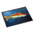 thumbnail image 1 of Fish - Red Fish Red for Jarett Door Mat Doormat, 1 of 4