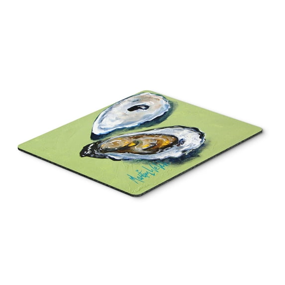 Carolines Treasures MW1102MP Oysters Two Shells Mouse Pad Hot Pad or Trivet Large multicolor