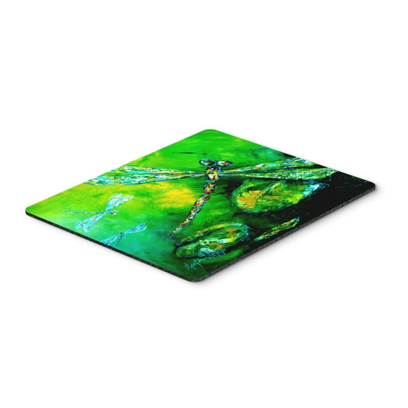 Carolines Treasures MW1114MP Dragonfly Summer Flies Mouse Pad Hot Pad or Trivet Large multicolor