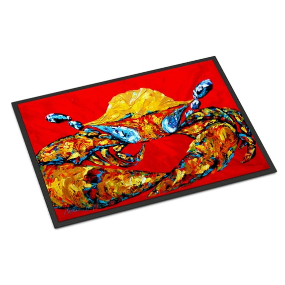 Crab Fat and Sassy Door Mat Doormat