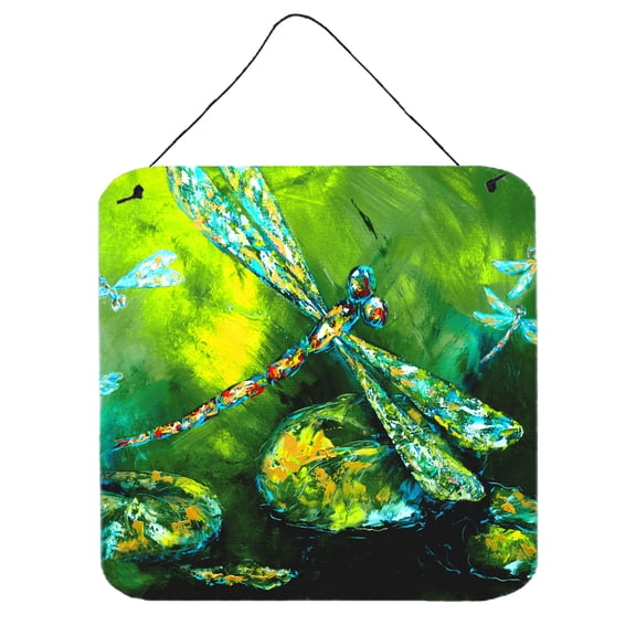 Carolines Treasures MW1128DS66 Insect - Dragonfly Summer Flies Wall or Door Hanging Prints 6x6 multicolor
