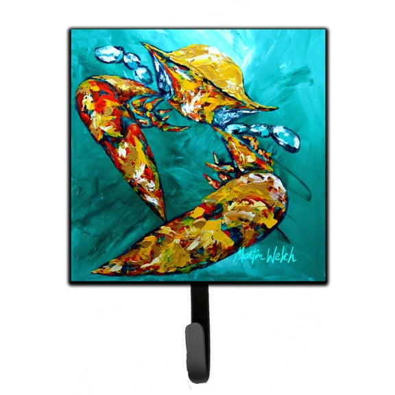 Carolines Treasures MW1139SH4 Crab Beam of Light Leash or Key Holder 7Hx4.25W multicolor