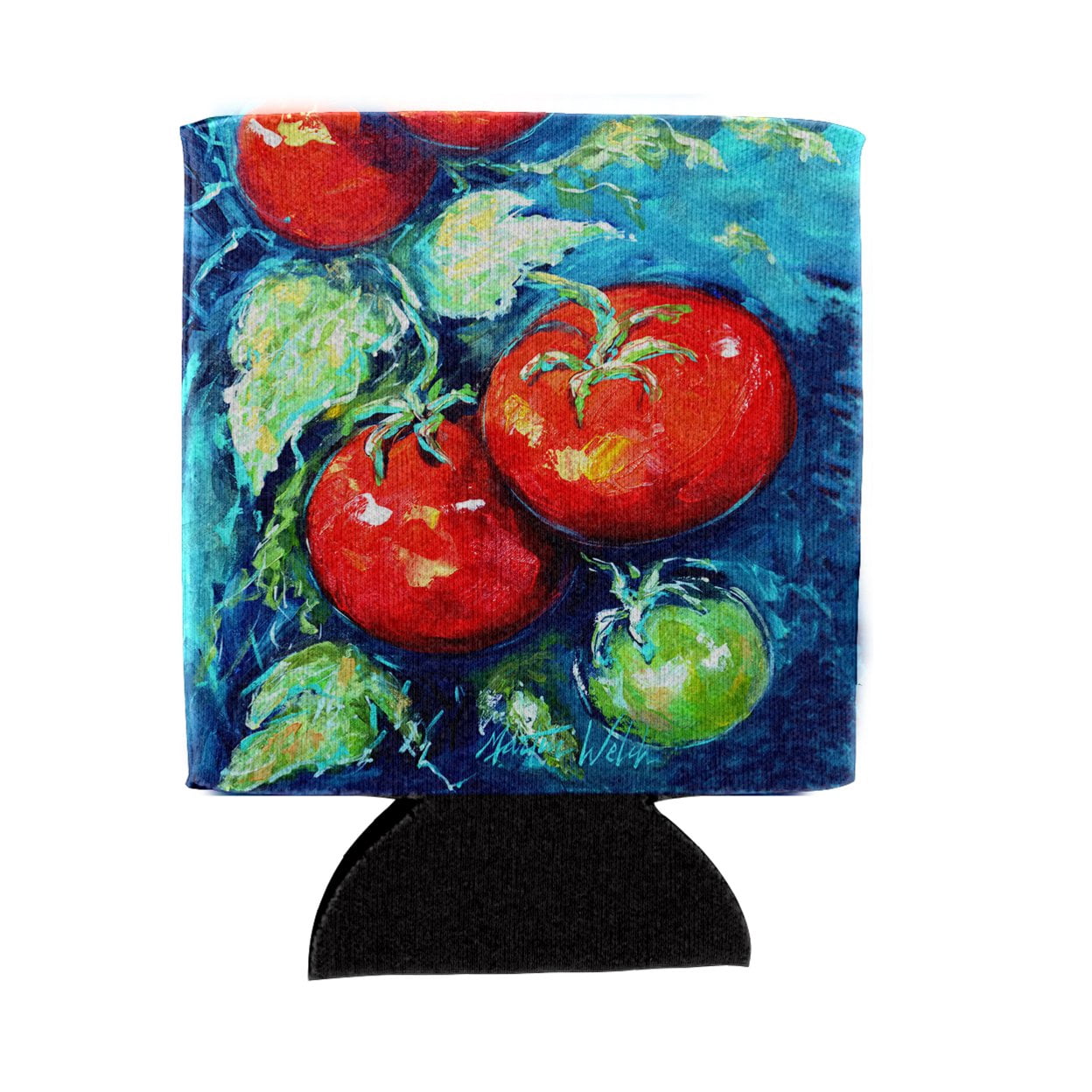 Carolines Treasures MW1148CC Vegetables - Tomatoes on the vine Can or Bottle Hugger  Can Hugger multicolor