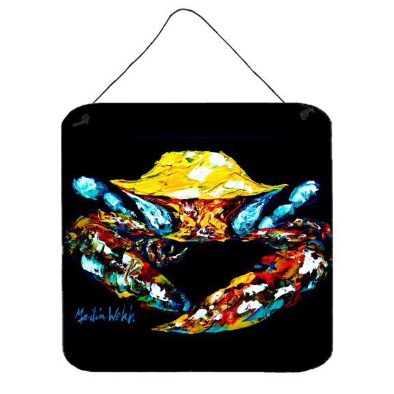 Carolines Treasures MW1150DS66 Sand Dance Turtle Wall or Door Hanging Prints 6x6 multicolor