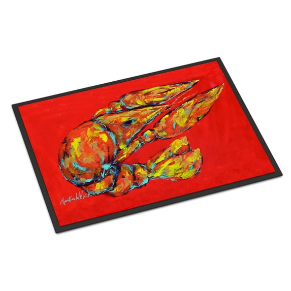 Carolines Treasures MW1151MAT Reach for the Claws Door Mat Indoor Rug or Outdoor Welcome Mat 18x27 Doormat 18H X 27W