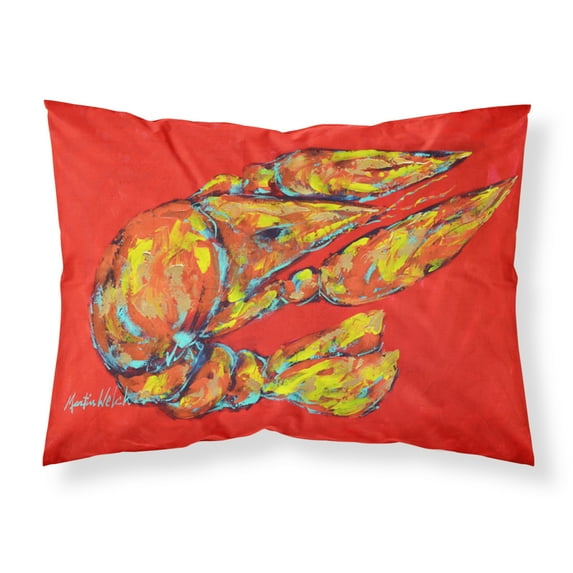 Carolines Treasures MW1151PILLOWCASE Reach for the Claws Fabric Standard Pillowcase Standard multicolor