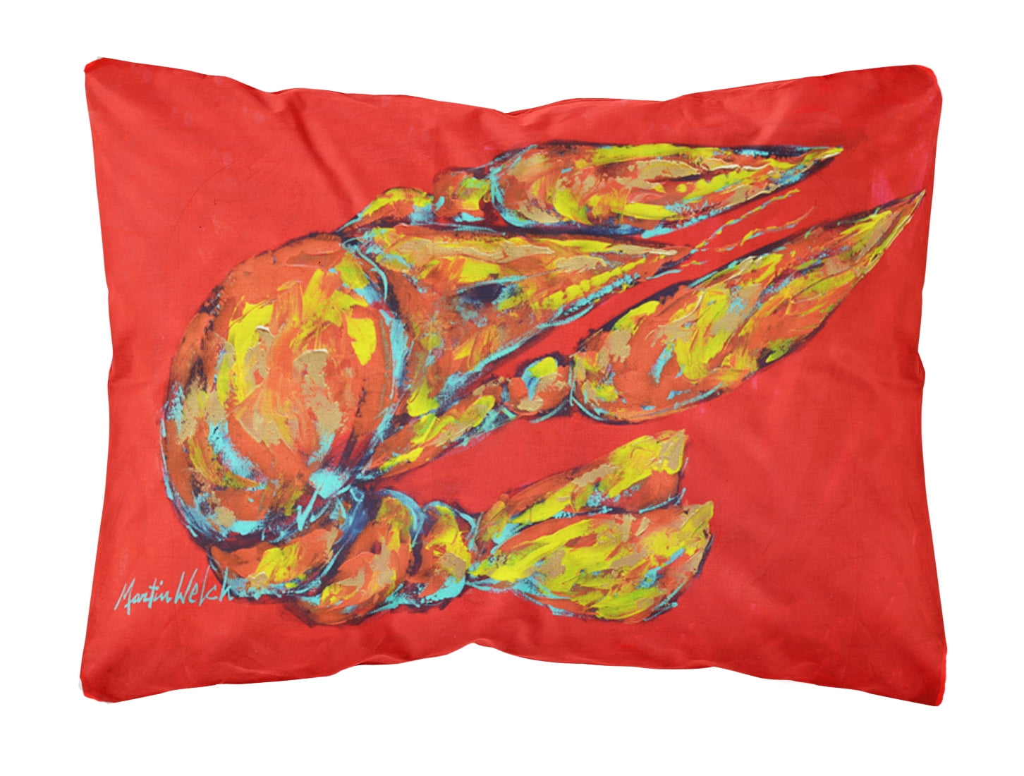 Reach for the Claws Canvas Fabric Decorative Pillow