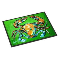 Carolines Treasures MW1154MAT Wide Load Crab Door Mat Indoor Rug or Outdoor Welcome Mat 18x27 Doormat 18H X 27W