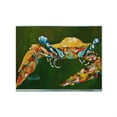 thumbnail image 1 of Carolines Treasures MW1157PLMT Go Green Crab Fabric Placemat, Multicolor, 1 of 1