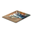 thumbnail image 1 of Carolines Treasures MW1165MP On the Loose Brown Cow Mouse Pad Hot Pad or Trivet Large multicolor, 1 of 1