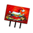 thumbnail image 1 of Carolines Treasures MW1169TH68 Crab in Santa Hat Santa Claws Leash or Key Holder Triple multicolor, 1 of 4