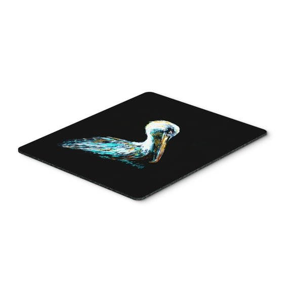 Carolines Treasures MW1195MP Dressed in Black Pelican Mouse Pad Hot Pad or Trivet Large multicolor