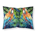 thumbnail image 1 of Carolines Treasures MW1216PILLOWCASE Parrots Yo Yo Mama Fabric Standard Pillowcase Standard multicolor, 1 of 2