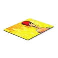 thumbnail image 1 of Carolines Treasures MW1219MP Azalines Earrings Lady Mouse Pad Hot Pad or Trivet Large multicolor, 1 of 1
