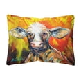 thumbnail image 1 of Carolines Treasures MW1225PW1216 Another Happy Cow Fabric Decorative Pillow  12H x16W multicolor, 1 of 3