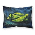 thumbnail image 1 of Carolines Treasures MW1229PILLOWCASE Okra Bleu Fabric Standard Pillowcase Standard multicolor, 1 of 2