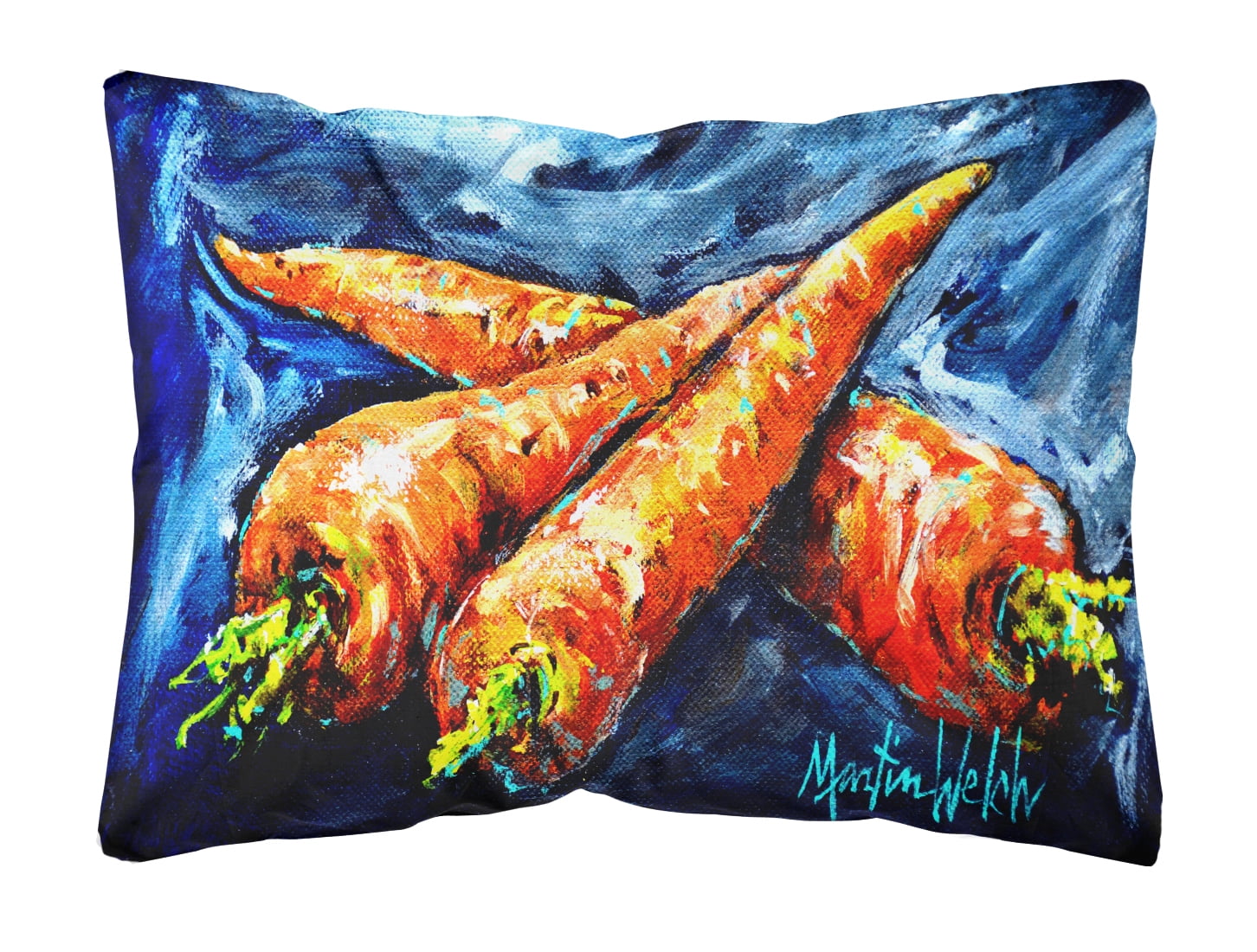 Multicolor Graphic Print Rectangular Indoor/Outdoor Pillow