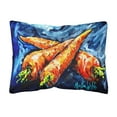 thumbnail image 1 of Carolines Treasures MW1230PW1216 Carrots Only Three Needed Fabric Decorative Pillow  12H x16W multicolor, 1 of 3