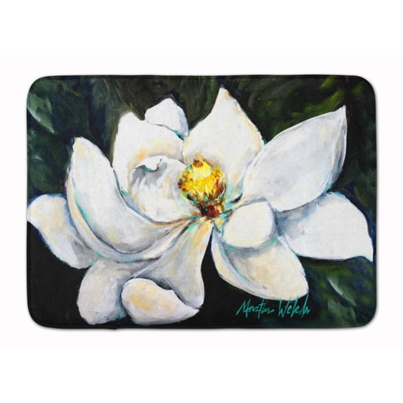 Carolines Treasures MW1234RUG Sweet Magnolia Machine Washable Memory Foam Mat 19 X 27" multicolor