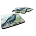 thumbnail image 1 of Carolines Treasures MW1318FC Burnt Corn Raven Foam Coaster Set of 4 3 1/2 x 3 1/2 multicolor, 1 of 4