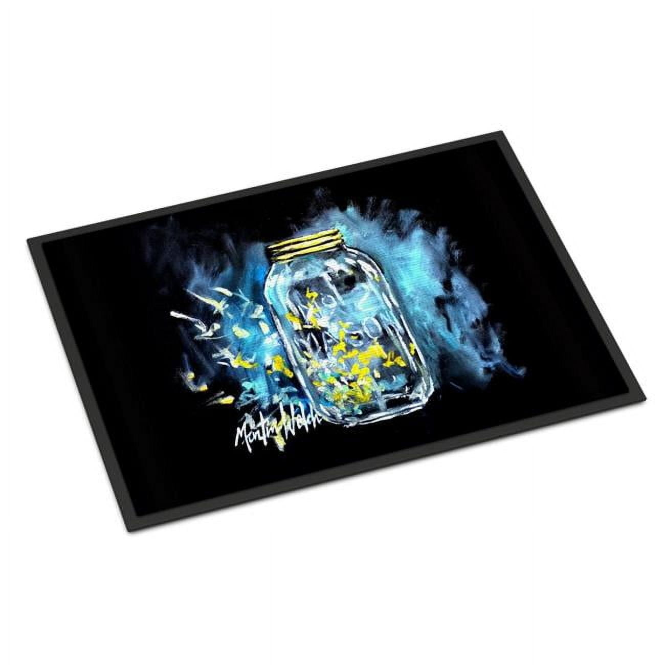 Carolines Treasures MW2087MAT 18 x 27 in. Lightning Bugs Doormat
