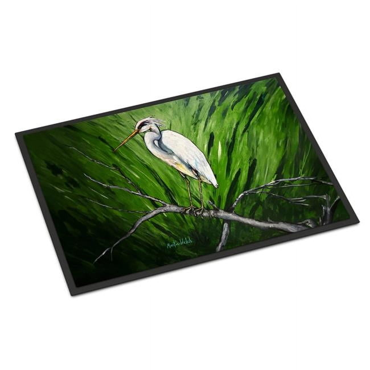 Carolines Treasures MW2105MAT 18 x 27 in. Heron on A Limb Doormat