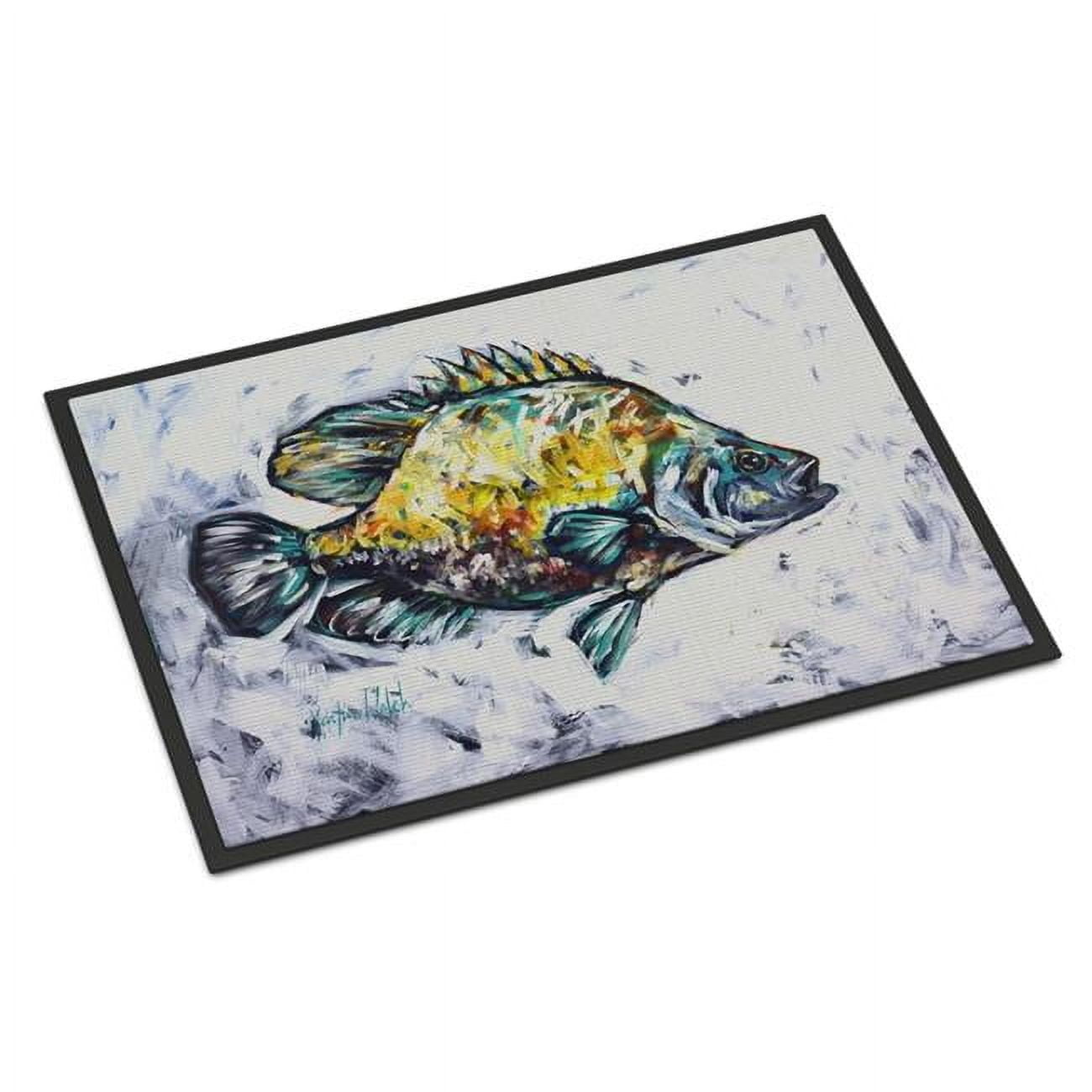 Carolines Treasures MW2144MAT 18 x 27 in. Triple Tail Doormat