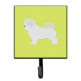 thumbnail image 1 of Carolines Treasures BB3836SH4 Maltese Checkerboard Green Leash or Key Holder, 1 of 1