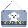 thumbnail image 1 of Carolines Treasures BB1394DS812 Maltese Welcome Wall and Door Hanging Prints, 1 of 2