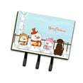 thumbnail image 1 of Carolines Treasures  Merry Christmas Carolers Chocolate Labrador Leash or Key Holder, 1 of 1