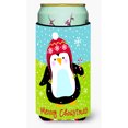 thumbnail image 1 of Carolines Treasures Merry Christmas Happy Penguin Tall Boy beverage Insulator Hugger Tall Boy multicolor, 1 of 1