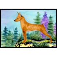 thumbnail image 1 of Carolines Treasures  Min Pin Indoor Outdoor Doormat, 1 of 1