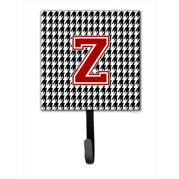 Carolines Treasures Monogram - Initial Z Houndstooth Leash Holder Or Key Hook