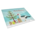 thumbnail image 1 of Carolines Treasures Muscovy Duck Christmas Glass Cutting Board Large Teal 12H x 16W multicolor, 1 of 2