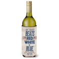 thumbnail image 1 of Carolines Treasures  My Heart Beats Red, White & Blue Wine Bottle Beverge Insulator Hugger, 1 of 1