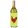 thumbnail image 1 of Carolines Treasures BB7669LITERK New Hampshire Red Chicken Green Wine Bottle Beverge Insulator Hugger, 1 of 1