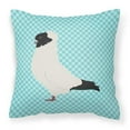 thumbnail image 1 of Carolines Treasures BB8126PW1414 Nun Pigeon Blue Check Fabric Decorative Pillow, 14 x 14 in., 1 of 4