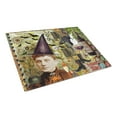 thumbnail image 1 of Carolines Treasures PJC1069LCB Broom Rides and Spells Halloween Glass Cutting Board Large, 12H x 16W, multicolor, 1 of 2