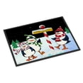 thumbnail image 1 of Carolines Treasures PJC1082JMAT North Pole Welcomes You Penguins Door Mat Indoor Rug or Outdoor Welcome Mat 24x36, 1 of 4