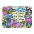 thumbnail image 1 of Carolines Treasures PJC1102RUG Our House Our Home Our Haven Machine Washable Memory Foam Mat 19 X 27" multicolor, 1 of 4
