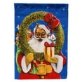 thumbnail image 1 of Carolines Treasures PJH3011GF Santa Claus African Santa Flag Garden Size  Small multicolor, 1 of 3