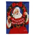 thumbnail image 1 of Carolines Treasures PJH3031GF Santa Claus Seasons Greetings Flag Garden Size  Small multicolor, 1 of 3
