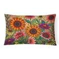 thumbnail image 1 of Carolines Treasures PPD3014PW1216 Fall Sunflower Surprise Canvas Fabric Decorative Pillow, 12H x16W, multicolor, 1 of 4