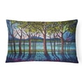thumbnail image 1 of Carolines Treasures PPD3022PW1216 Tanzanite River Canvas Fabric Decorative Pillow, 12H x16W, multicolor, 1 of 4