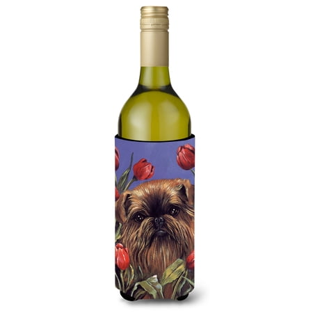 Carolines Treasures PPP3041LITERK 24 oz Brussels Griffon Peek a Boo Wine Bottle Hugger