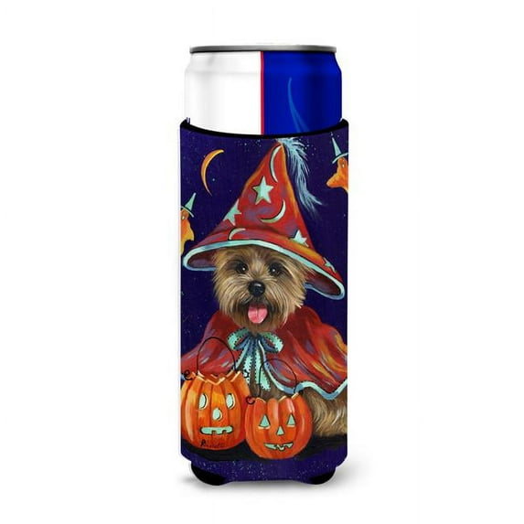 Carolines Treasures PPP3061MUK 12 oz Cairn Terrier Halloween Witch Ultra Hugger for Slim Cans