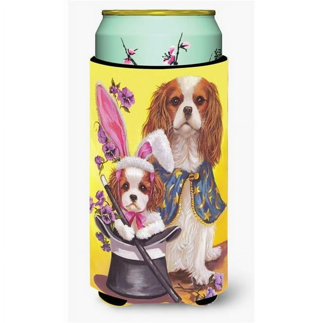 Carolines Treasures PPP3065TBC 22-24 oz Cavalier Spaniel Easter Magic Tall Boy Hugger