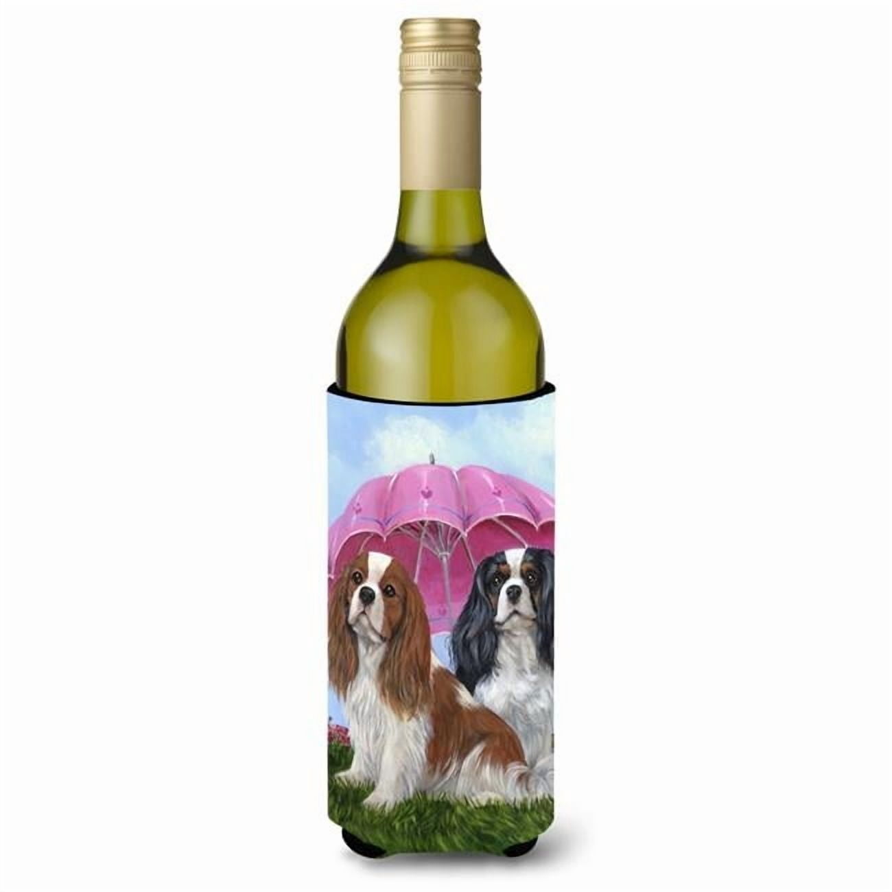 Carolines Treasures PPP3066LITERK 24 oz Cavalier Spaniel Royal Subjects Wine Bottle Hugger