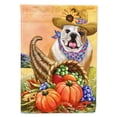 thumbnail image 1 of Carolines Treasures PPP3090GF English Bulldog Autumn Flag Garden Size  Small multicolor, 1 of 3