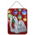 thumbnail image 1 of Carolines Treasures PPP3114DS1216 12 x 16 in. Maltese Christmas Stocking Stuffer Wall or Door Hanging Prints, 1 of 1